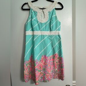 Lilly Pulitzer keyhole dress